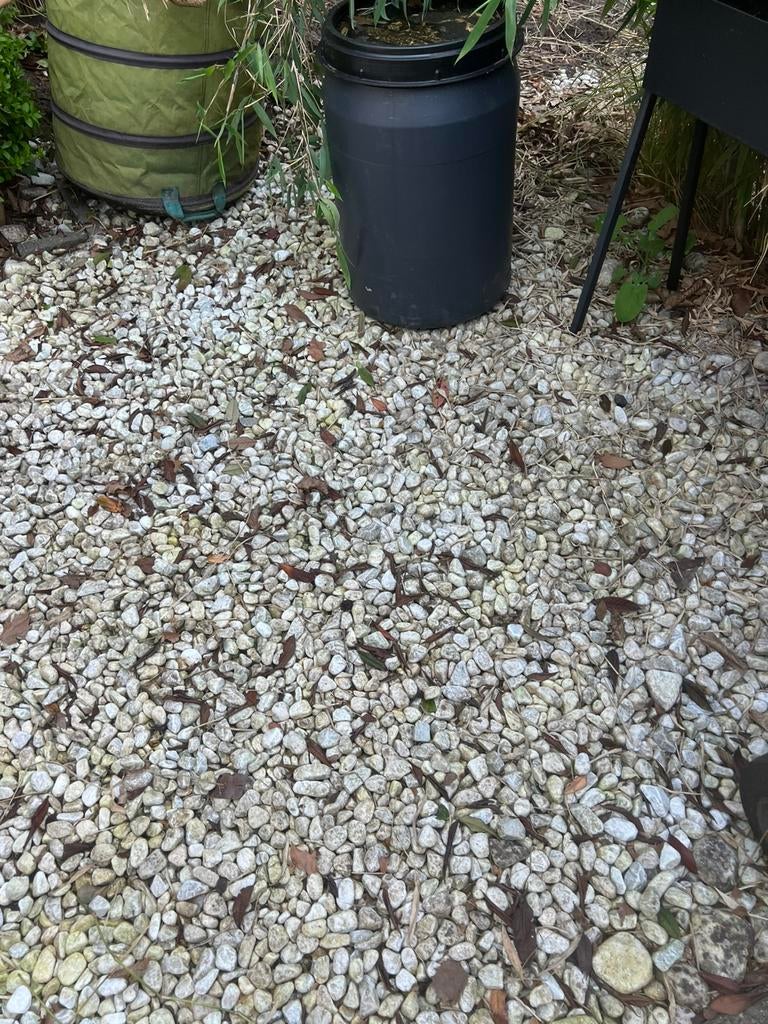 Grind gratis wit, Tuin en Terras, Grind, Keien en Split, Ophalen, Gebruikt, Wit, Grind