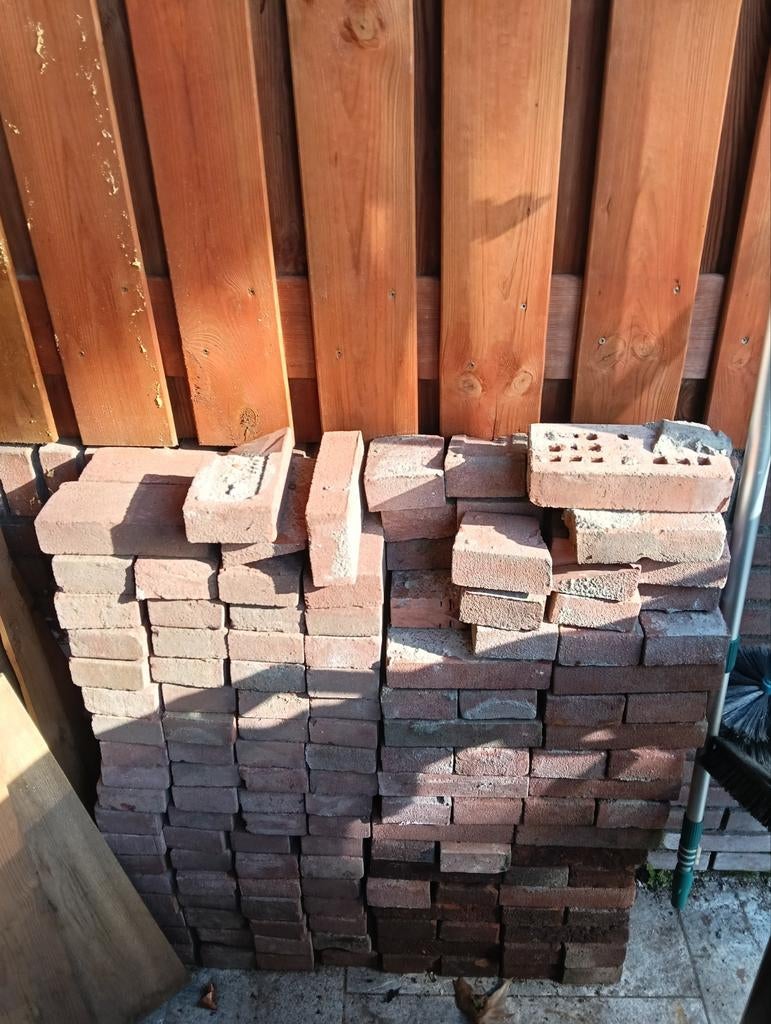 Gebruikte metselstenen - Ideaal voor tuin of project, Ophalen of Verzenden, Gebruikt, Bakstenen