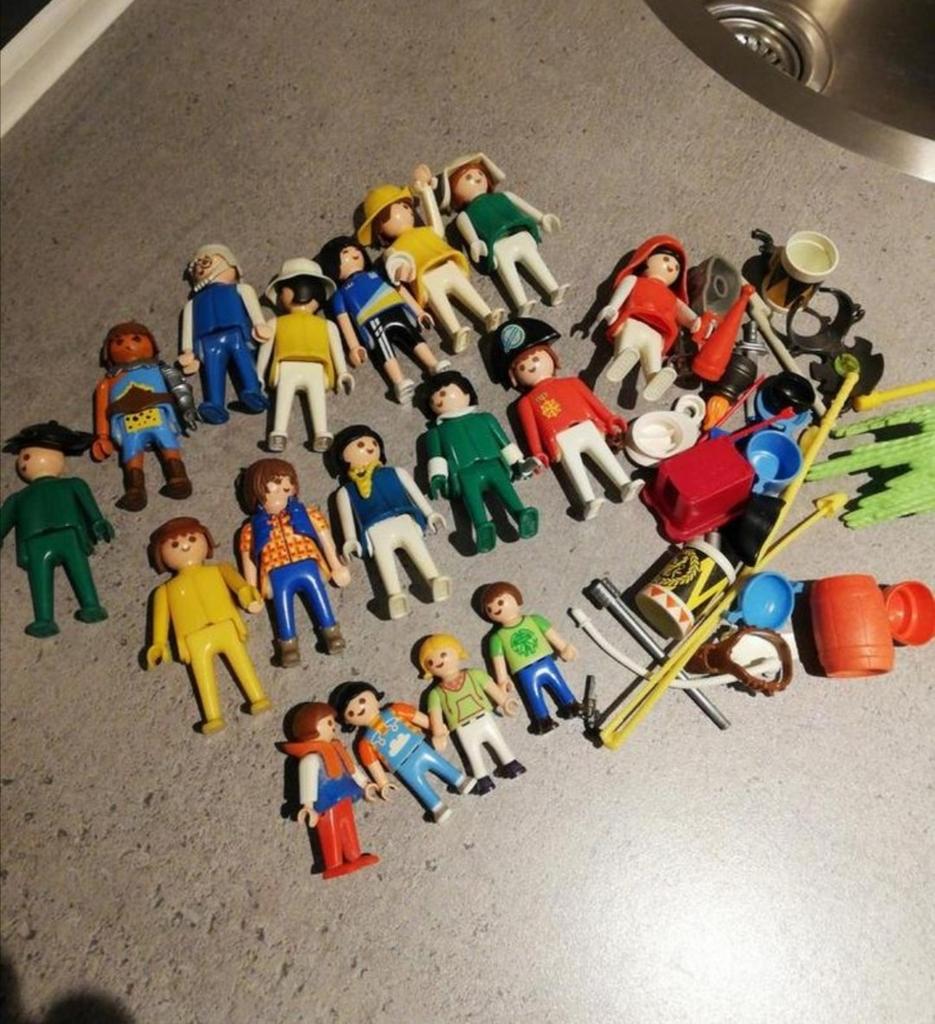 Collectie playmobil poppetjes, coaching /familie opstelling, Ophalen of Verzenden, Zo goed als nieuw, Los playmobil