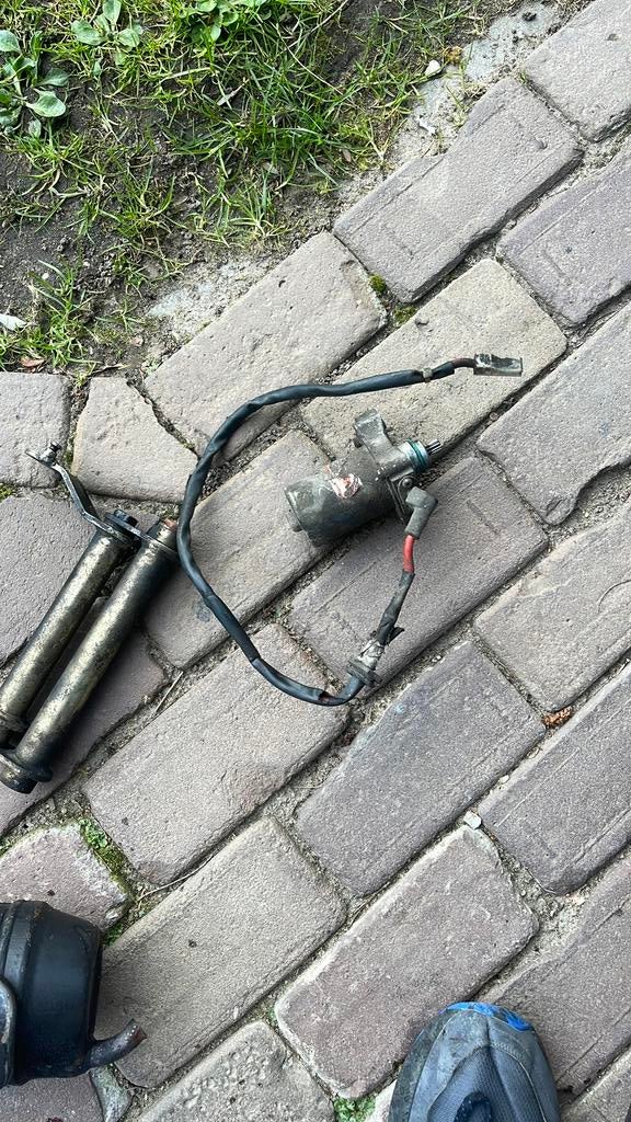 125-180cc piaggio startmotor, Ophalen of Verzenden, Zo goed als nieuw, Blok