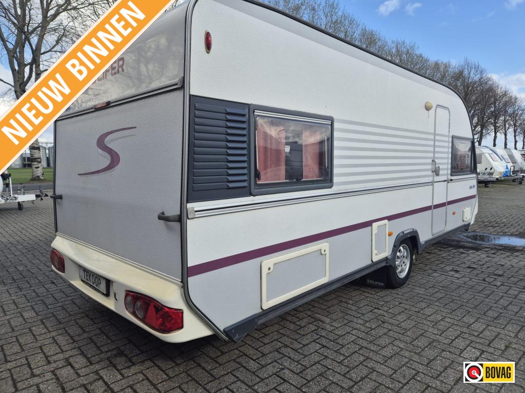 Solifer Artic 560 Met mover, Caravans en Kamperen, Bedrijf, Overige typen, 5 tot 6 meter, Schokbreker