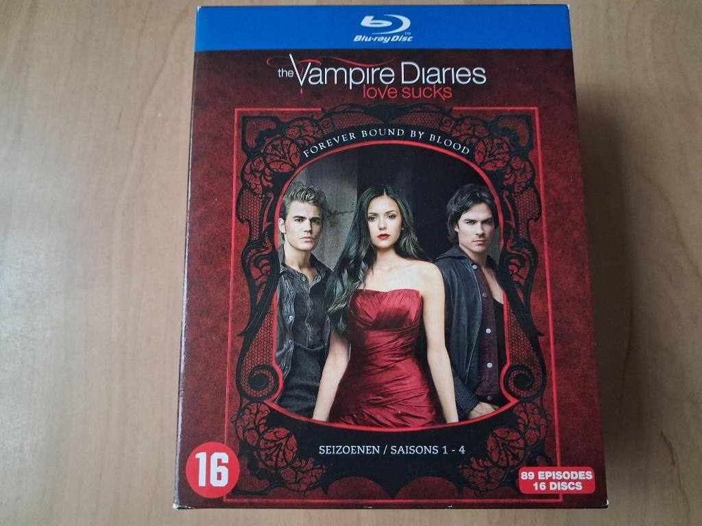 Blu ray box The vampire diaries, Ophalen, Zo goed als nieuw, Tv en Series, Boxset