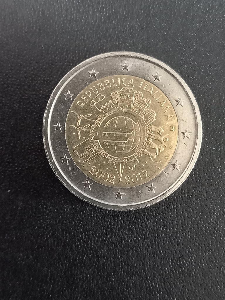 052: 2 Euromunt in nieuwstaat Italië  2002 - 2012 (2012), Verzenden, Italië, 2 euro, Losse munt