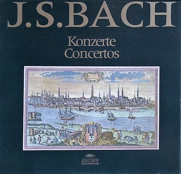 LPbox - BACH - 11 LP-set - Konzerte - Concertos, Overige typen, Ophalen of Verzenden, Zo goed als nieuw, 12 inch