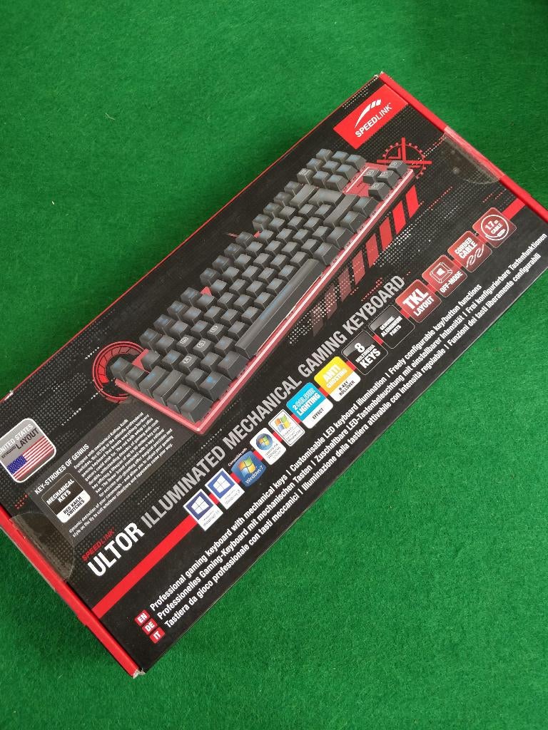 Ultor Tenkeyless (TKL) Mechanical Keyboard (red switches), Computers en Software, Toetsenborden, Ophalen, Ultor, Gaming toetsenbord