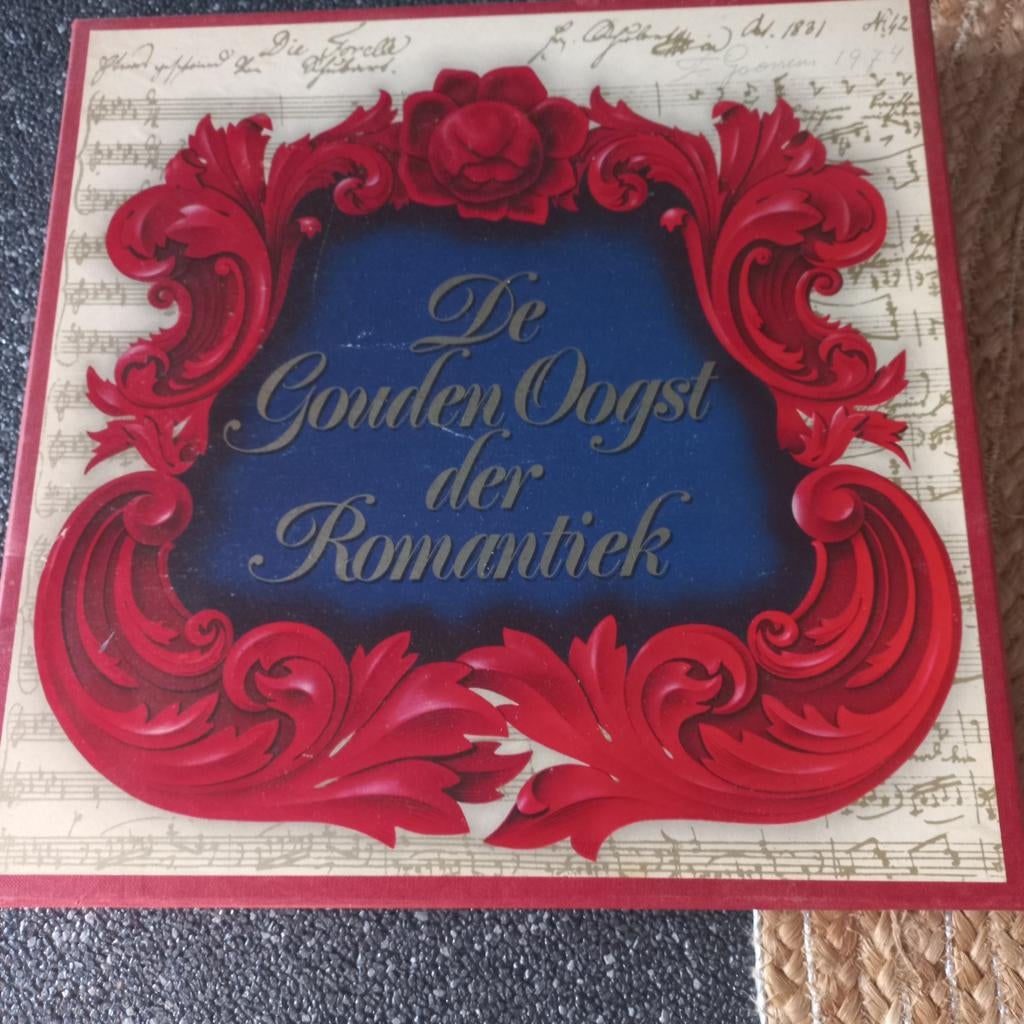 10 lp's, De Gouden Oogst der Romantiek, Gebruikt, Opera of Operette, Ophalen of Verzenden, Romantiek