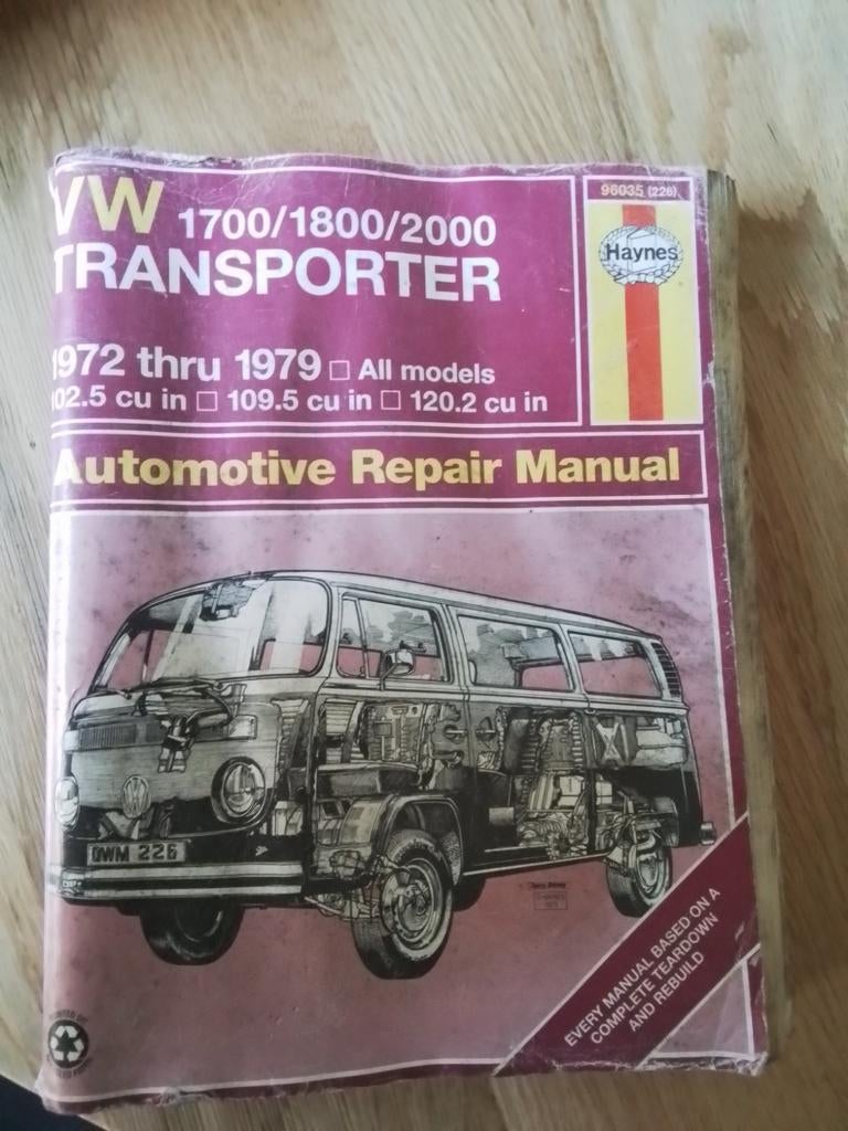 VW 1700/1800/2000 Transporter T2 van 72-79, Ophalen of Verzenden