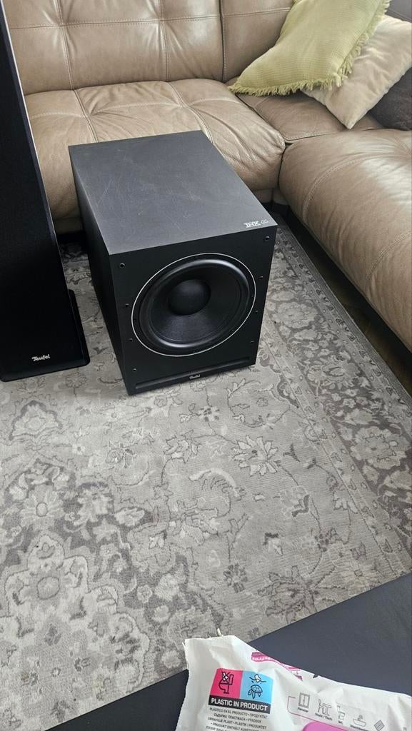 Teufel S6000 THX Subwoofer - Monster Bas voor Thuisbioscoop, Ophalen of Verzenden