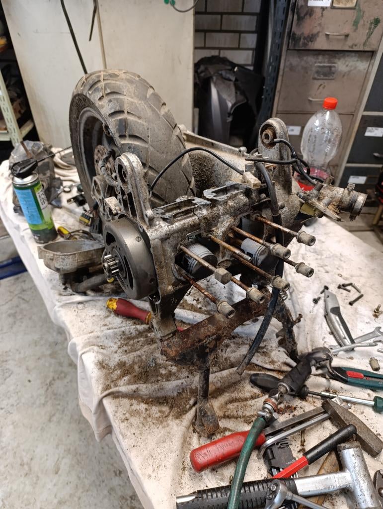 twincilinder italjet blok, Ophalen, Gebruikt, Blok, Overige merken