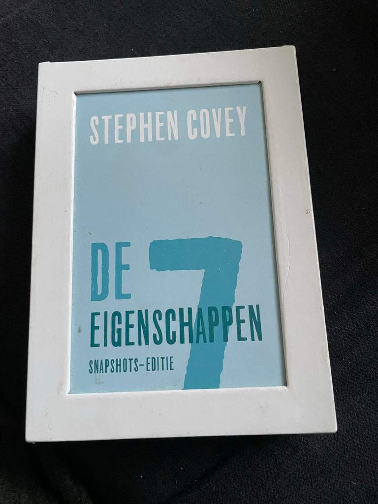 De 7 Eigenschappen - Stephen Covey Snapshots-editie, Boeken, Advies, Hulp en Training, Zo goed als nieuw, Ophalen of Verzenden