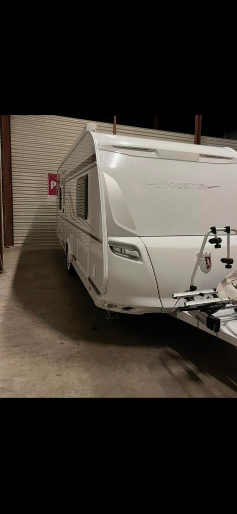 Tabbert Rossini 540E Booster nieuwstaat, lengte bedden, 2 aparte bedden, Rondzit, Tabbert, Particulier