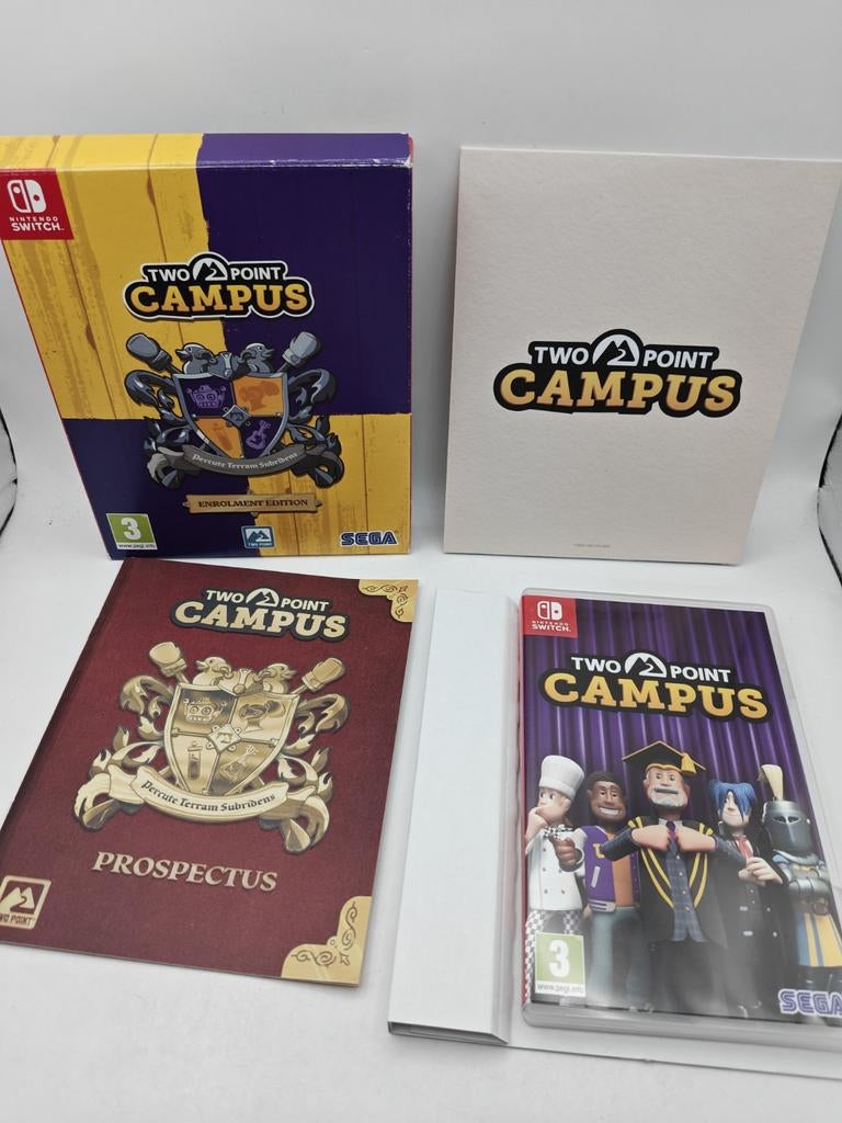 Two Point Campus Enrolment Edition Nintendo Switch, Spelcomputers en Games, Games | Nintendo Switch, Zo goed als nieuw, 1 speler