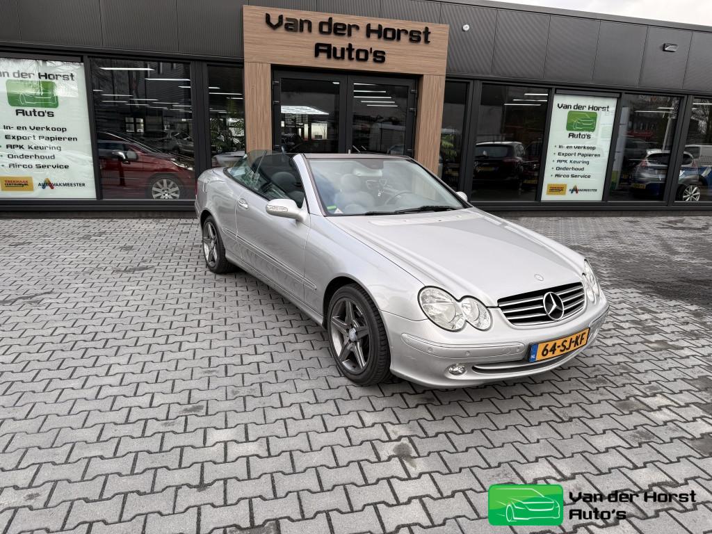 Mercedes-Benz CLK-Klasse Cabrio 240 Avantgarde (bj 2006), Automaat, Gebruikt, 2597 cc, Cabriolet