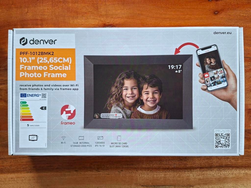 Denver Photo Frame 10.1" nieuw!!, Ophalen of Verzenden, Nieuw, 2 GB of meer, 8 tot 12 inch