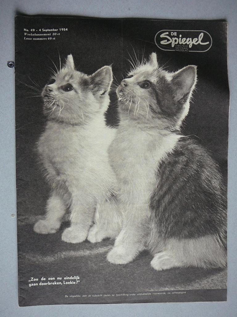 De Spiegel Christelijk Nationaal Weekblad nr. 49, 1954, Ophalen of Verzenden