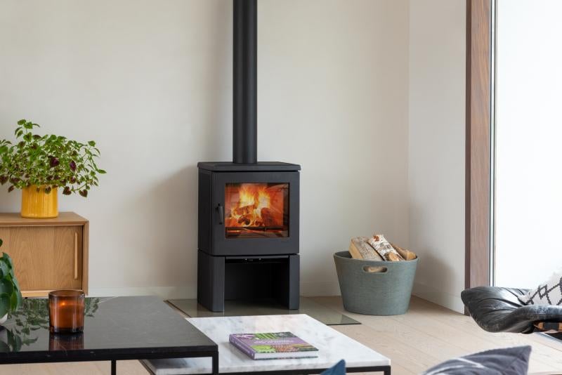 Houtkachel Saey Peak S High  Klassiek innovatief, Zwart, Overige materialen, Overige stijlen, Nieuw