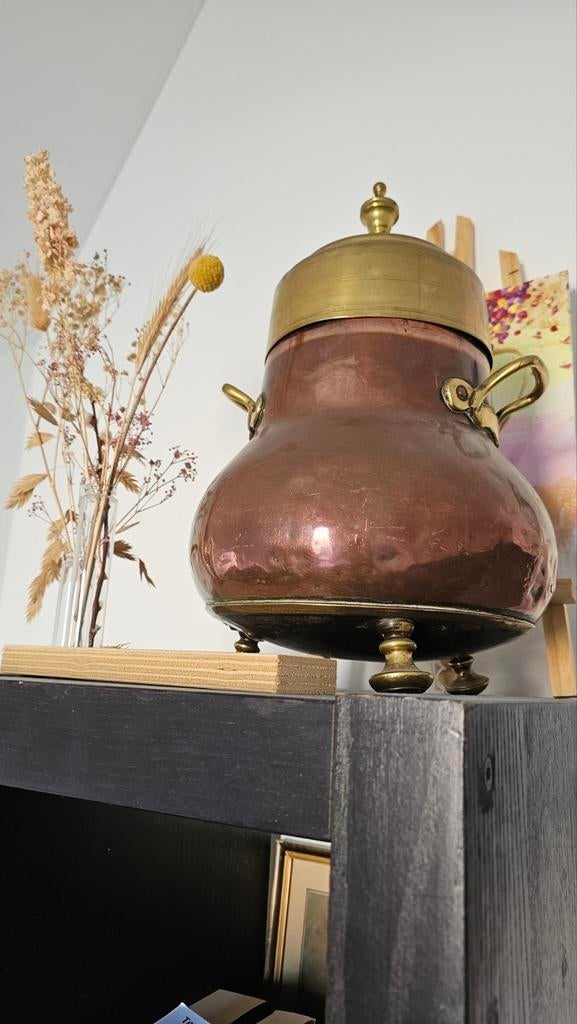 Antieke koperen doofpot uit 1800, Twello, Antiek en Kunst, Antiek | Koper en Brons, Ophalen