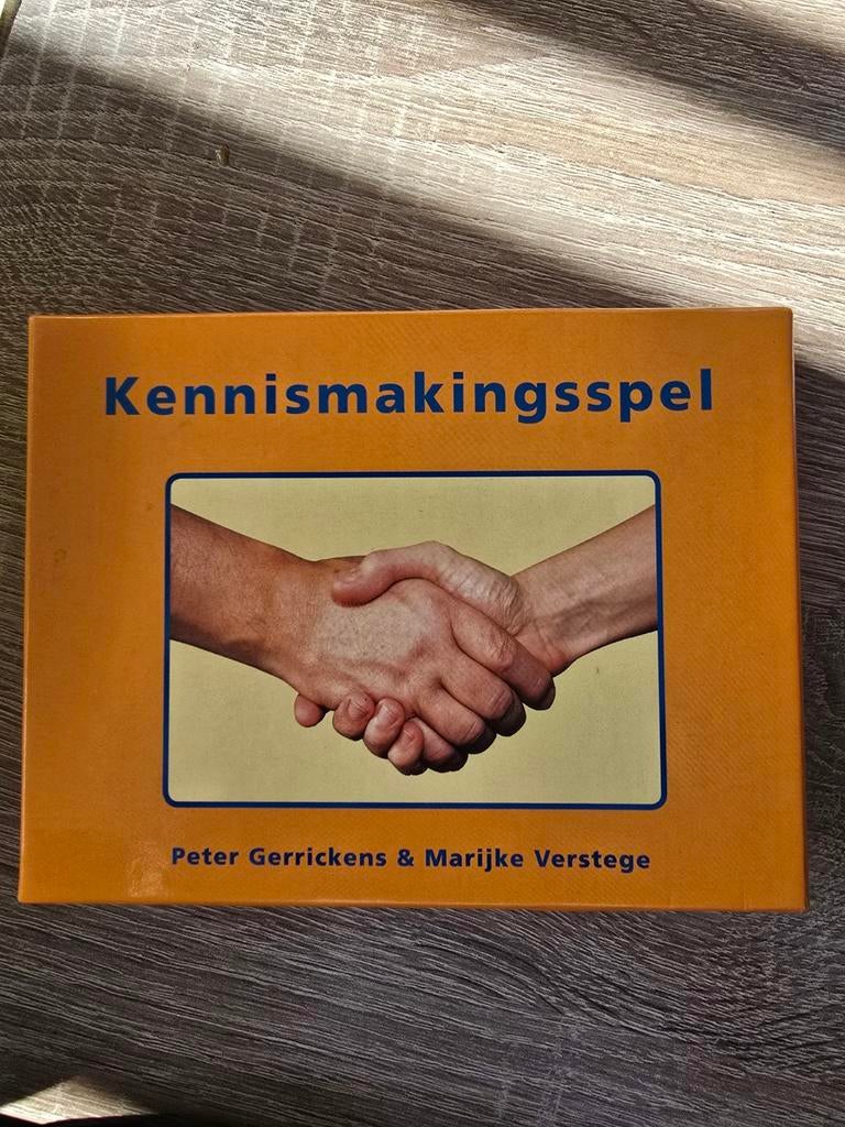 Kennismakingsspel - Leer elkaar beter kennen!, Vijf spelers of meer, Ophalen of Verzenden, Zo goed als nieuw, Peter Gerrickens & Marijke Verstege