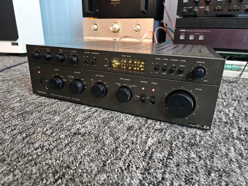 Technics SU-8099K Versterker, Gebruikt, 120 watt of meer, Stereo, Ophalen