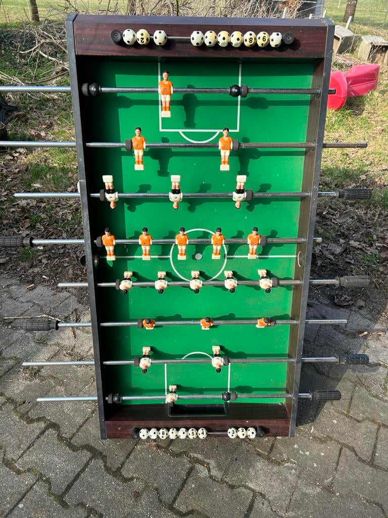 Voetbalspel op poten - Grote opruiming, Kinderen en Baby's, Speelgoed | Overig, Ophalen, Gebruikt, Jongen of Meisje