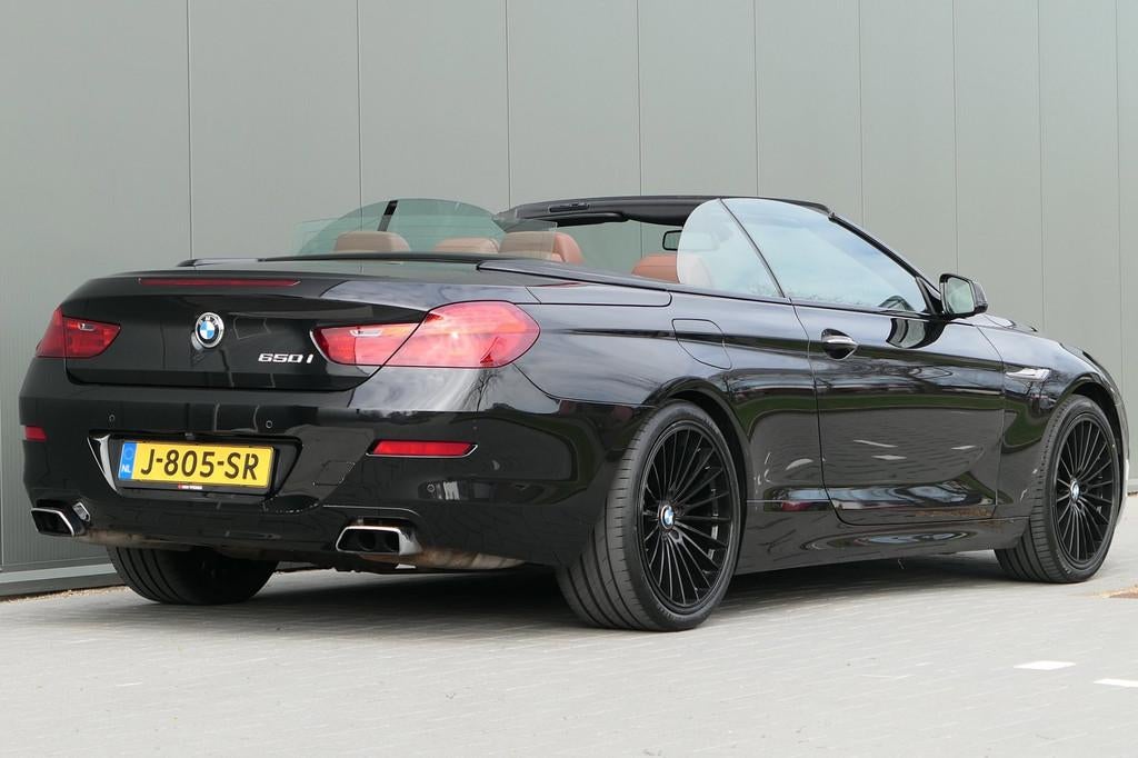 BMW 6-serie Cabrio 650i High Executive HUD Memory Stoelverko, Automaat, Euro 5, Achterwielaandrijving, Gebruikt