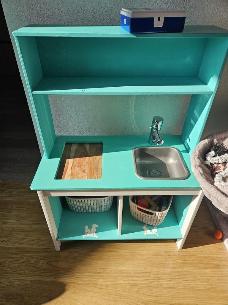 Ikea keukentje dierenarts spelen, Ophalen