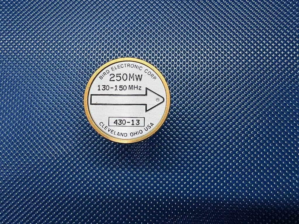 Bird 43 meetkopje 250 Mw 130-150 Mhz 430-13, Telecommunicatie, Ophalen of Verzenden, Gebruikt