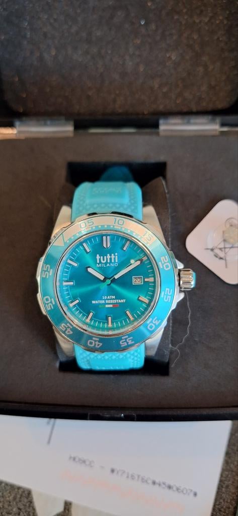 Diverse horloges oa Tutti milano, Staal, Polshorloge, Kunststof, Zo goed als nieuw