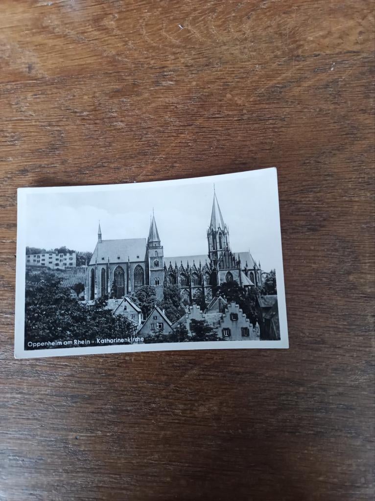 11- i Oppenheim am Rhein. Katharina kirche, Ophalen of Verzenden
