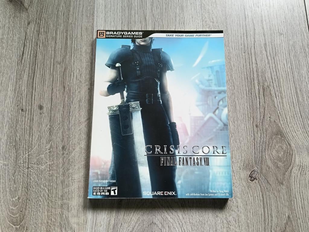 Final Fantasy Crisis Core Psp Guidebook, 1 speler, Ophalen of Verzenden, Role Playing Game (Rpg), Vanaf 12 jaar