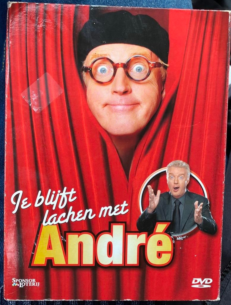 je blijft lachen met andre ( box - 6 dvd's ), Cd's en Dvd's, Dvd's | Cabaret en Sketches, Alle leeftijden, Ophalen of Verzenden
