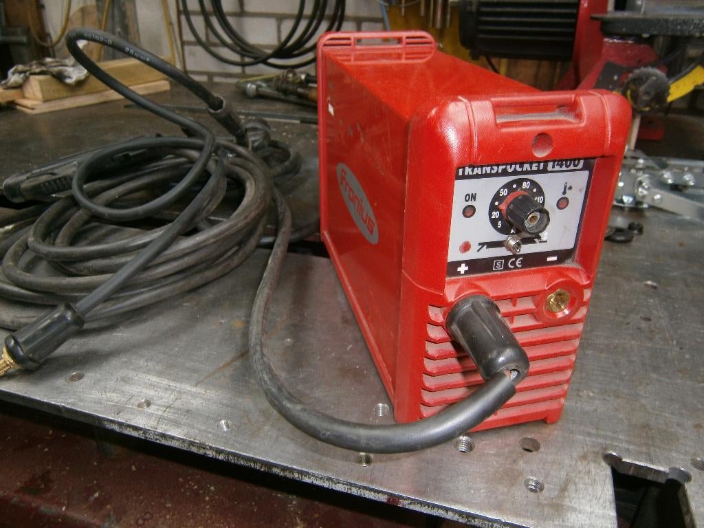 Fronius transpocket, Ophalen, Minder dan 150 ampère, Elektroden