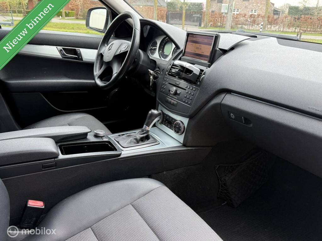 Mercedes C-klasse C200 K Avantgarde Aut Xenon Navi Nieuw Apk, Auto's, Mercedes-Benz, Achterwielaandrijving, 4 cilinders, Origineel Nederlands