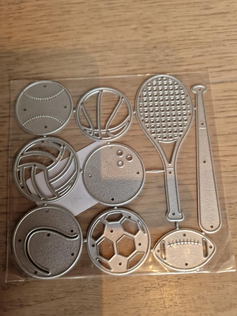 Snijmallen set sport thema - Diverse sporten, Ophalen of Verzenden, Nieuw