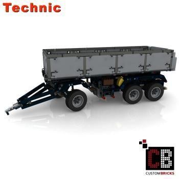 Lego Technic trailer voor 42043 Mercedes-Benz, onderdelenset, Lego, Ophalen of Verzenden, Zo goed als nieuw, Technic