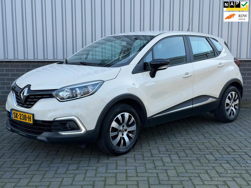 Renault Captur 0.9 TCe Zen |Airco|CruiseCtrl|Navi|KeyLess|Tr, Voorwielaandrijving, 898 cc, Stof, Gebruikt
