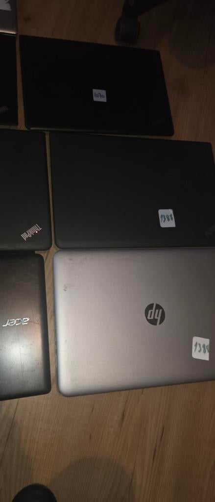 Partij Windows laptops - voor reparatie of onderdelen, Ophalen of Verzenden, Niet werkend