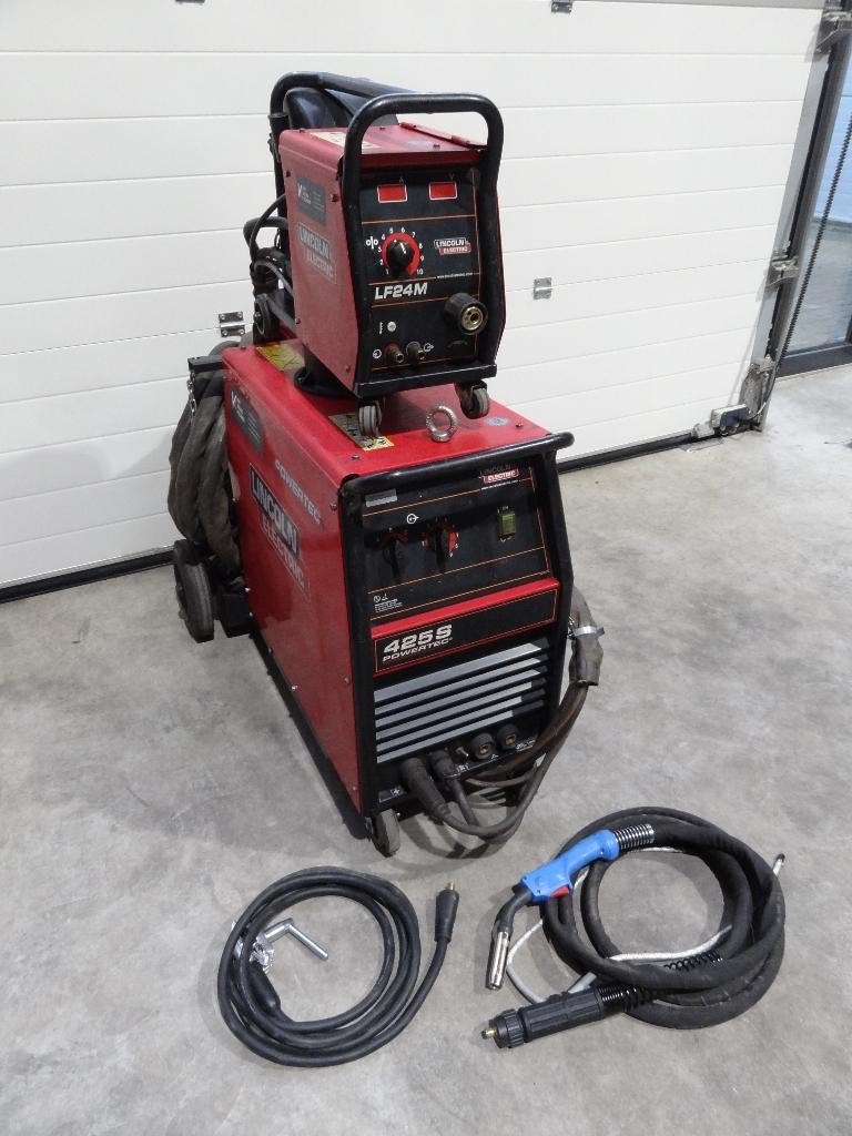 Mig/Mag lasapparaat Lincoln Powertec 425S Watergekoeld