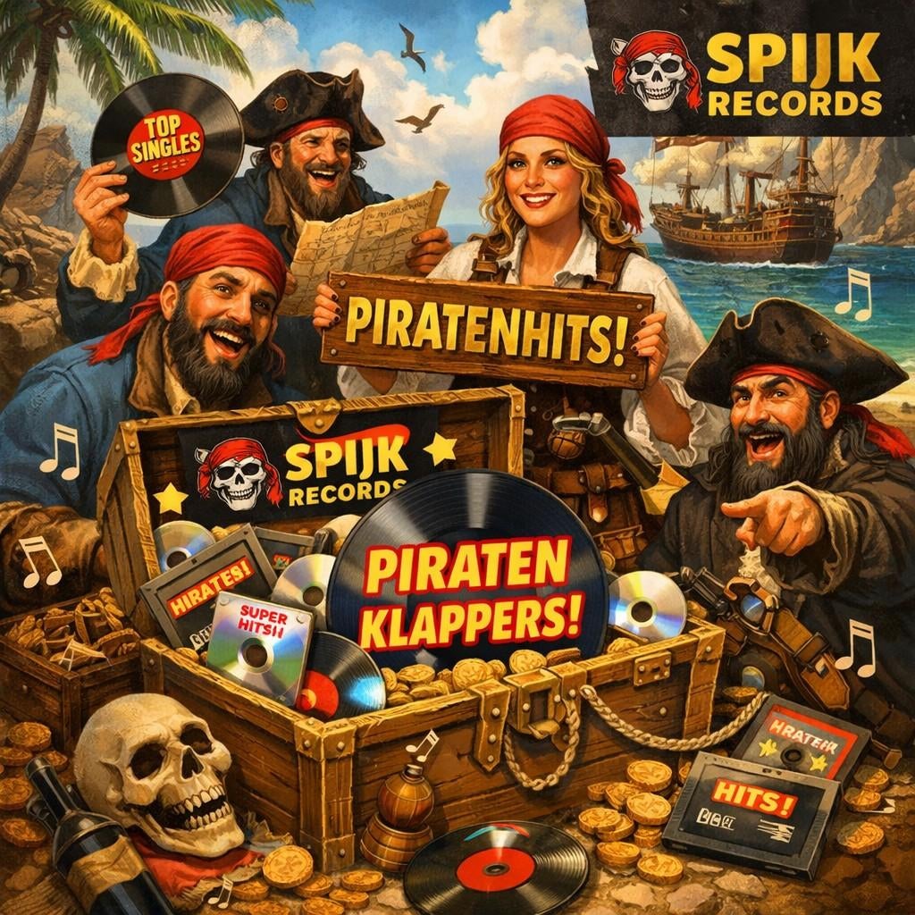 Te koop gevraagd Piratenhits en polka vinyl single 7 inch, Ophalen of Verzenden, 12 inch, Levenslied of Smartlap