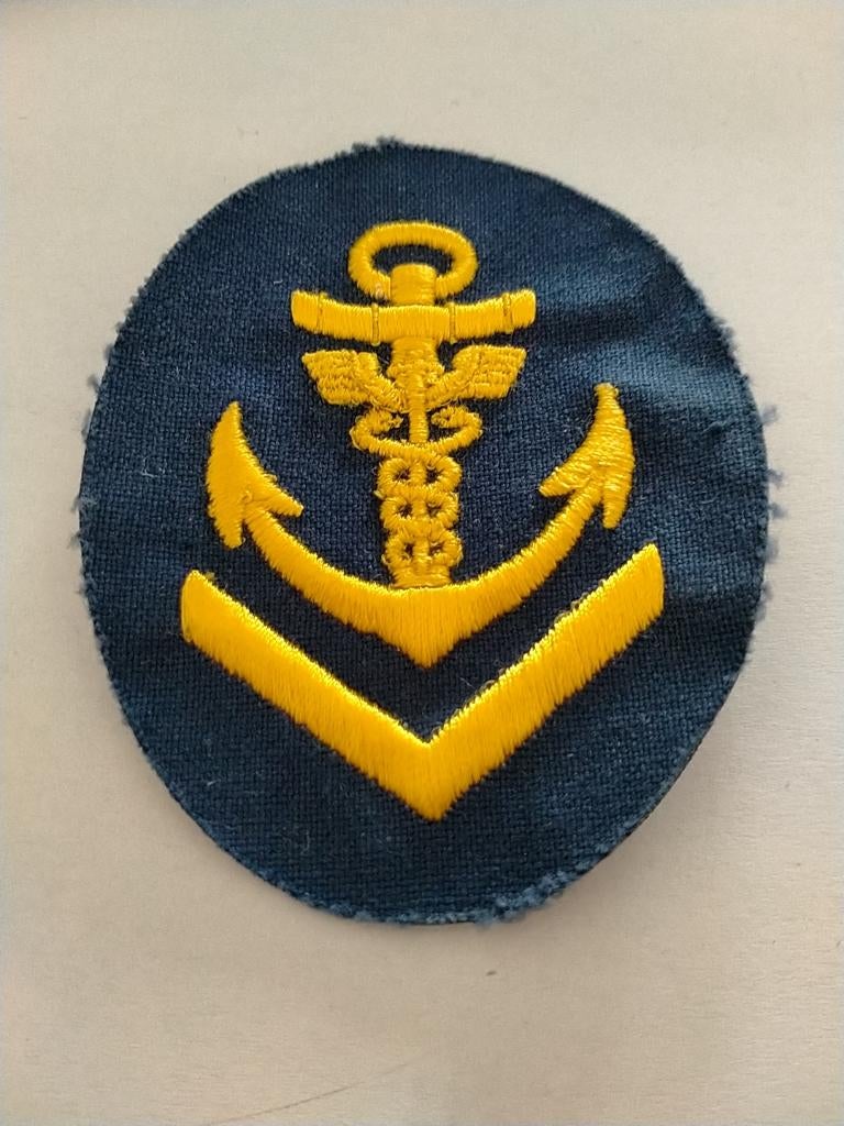 DDR Volksmarine , Oberverwaltungsmaat , werkuniform, Verzenden, Marine, Duitsland, Embleem of Badge