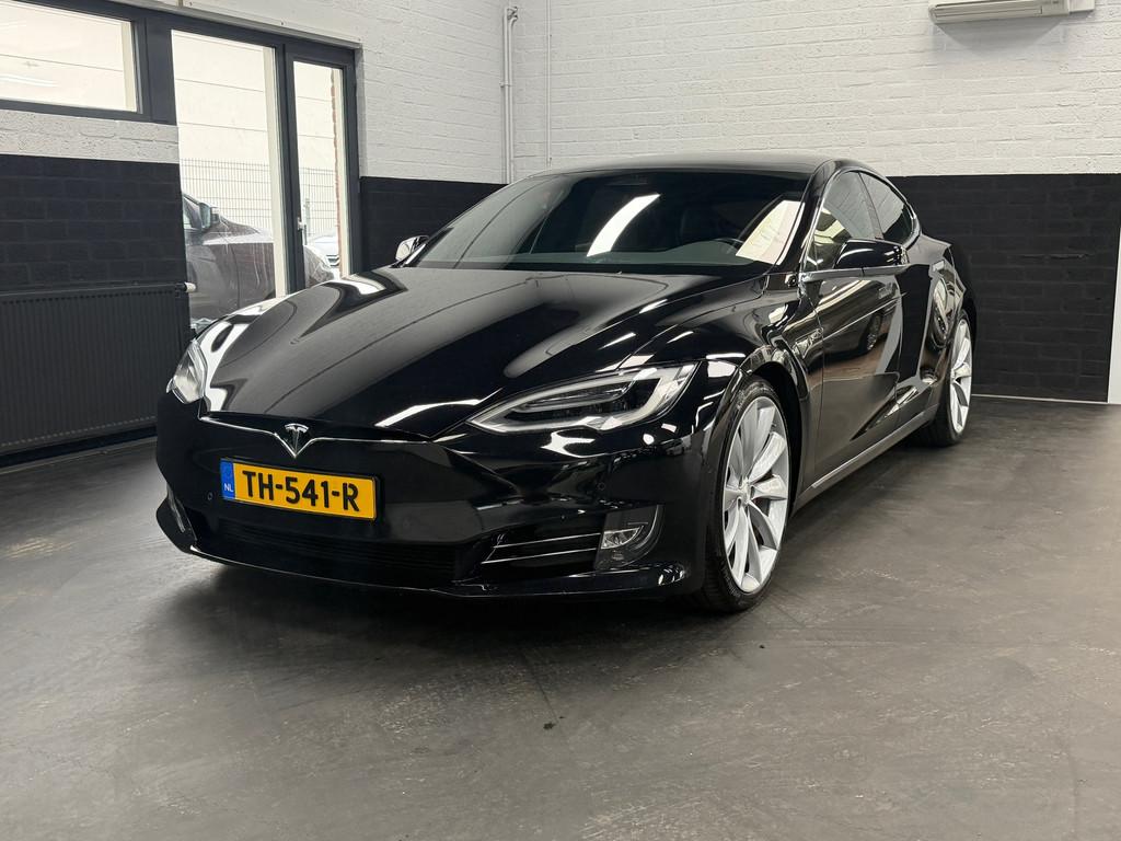 Tesla Model S 100D Performance | Ludicrous + 681 PK | Stoelk, Automaat, 110 €/maand, Model S, Zwart