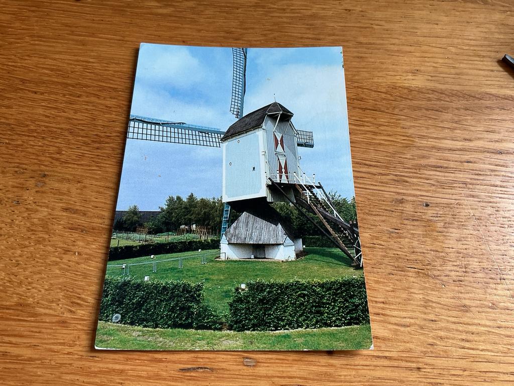 894 molen Bergeijk vlekjes, Verzamelen, Ophalen of Verzenden