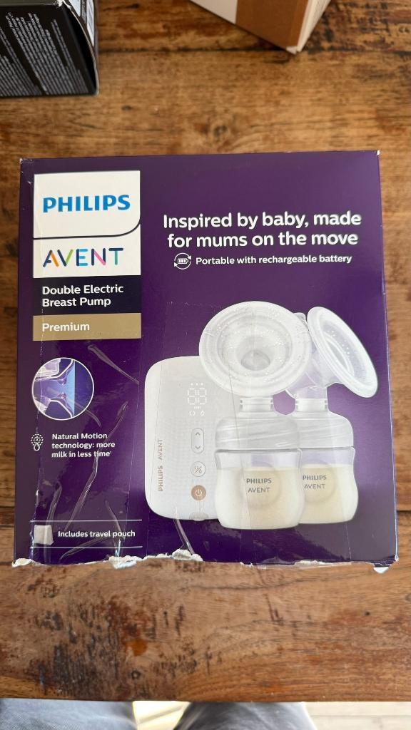 Philips Avent - Dubbele borstkolf - Nieuw, -, -, Ophalen of Verzenden, Zo goed als nieuw