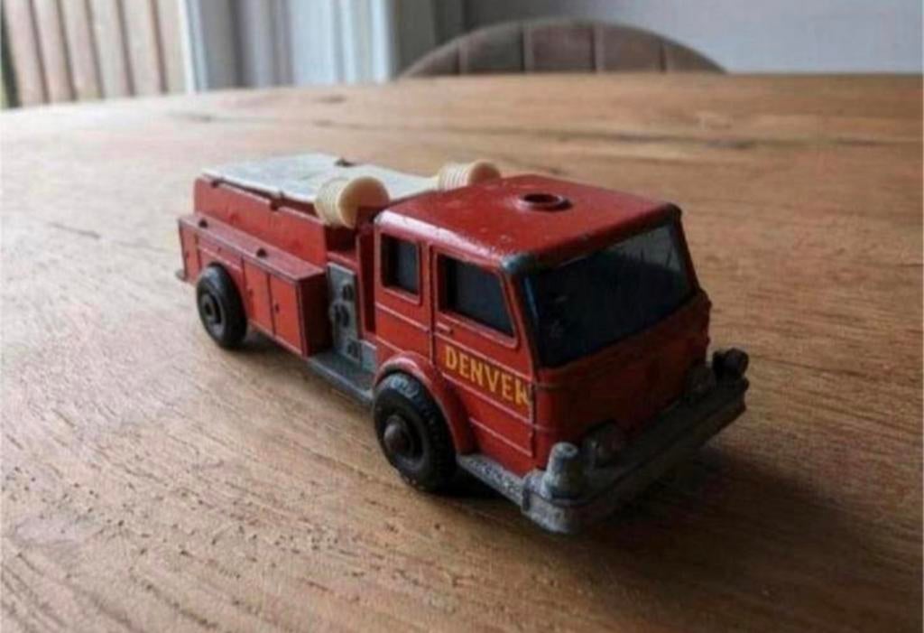 Matchbox Lesney Fire Pumper Truck Nr. 29 – Denver (1960s), Ophalen of Verzenden, Gebruikt, Bus of Vrachtwagen