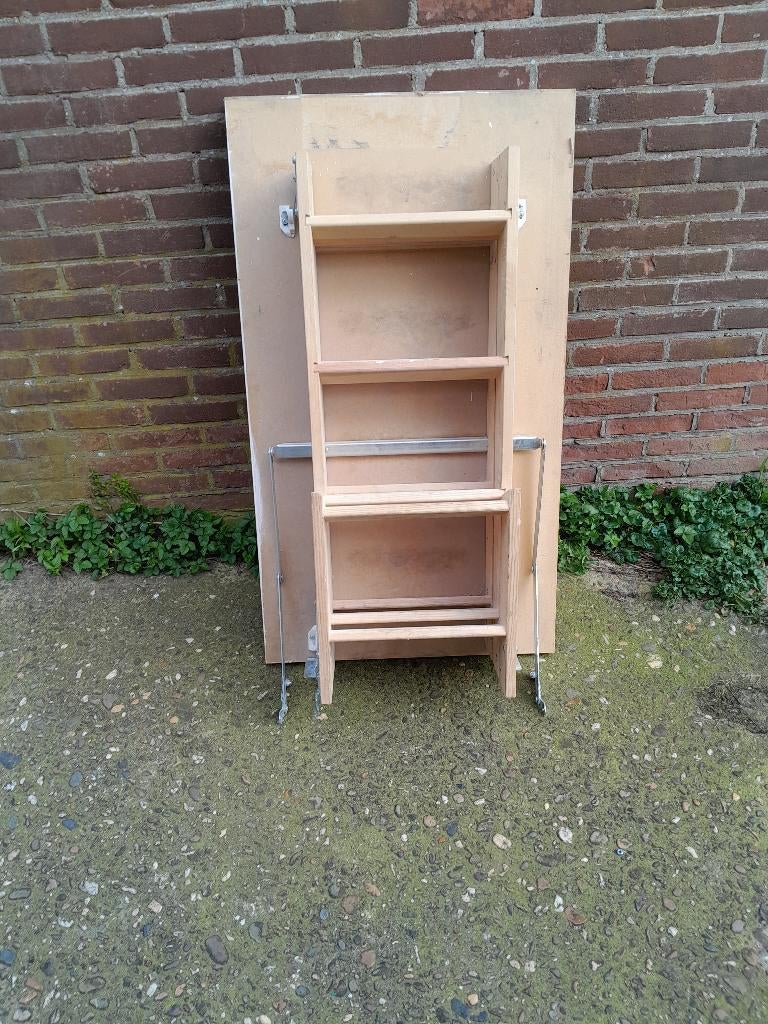 Brandvertragend trapluik, Gebruikt, Binnendeur, 200 tot 215 cm, Hout