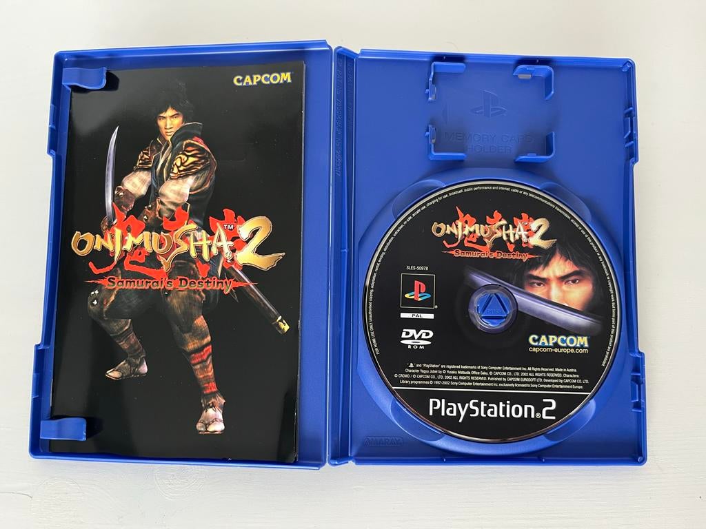 Onimusha 2 Samurai's Destiny PlayStation 2, Avontuur en Actie, Gebruikt, T, Ophalen of Verzenden
