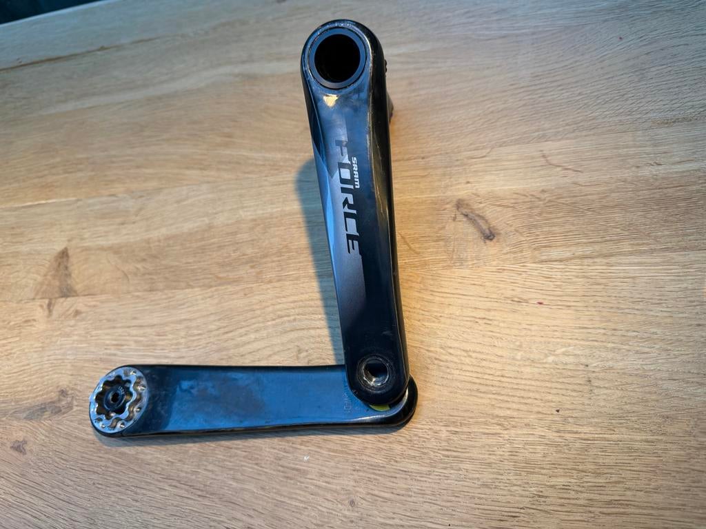 Sram Force Dub crankstel 175mm, Fietsen en Brommers, Ophalen of Verzenden, Gebruikt, Crankstel of Pedalen