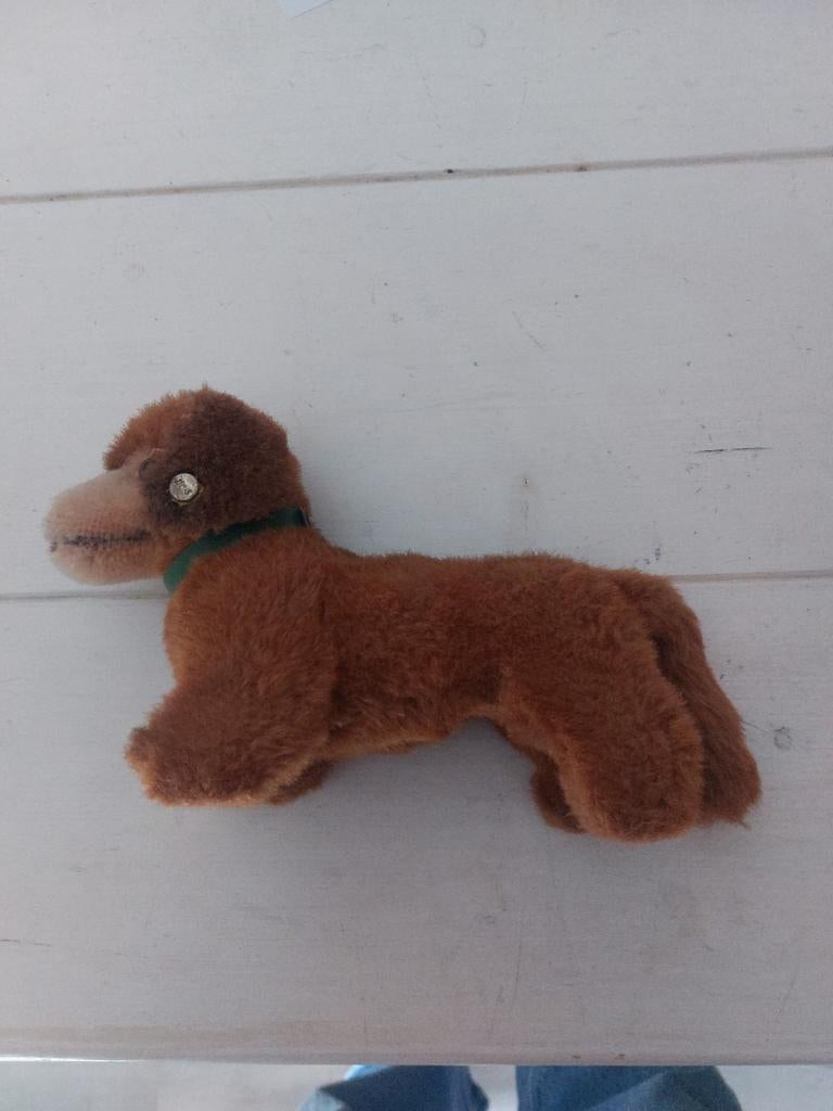 Steiff hond teckel, Ophalen of Verzenden, Intelligentiespeelgoed