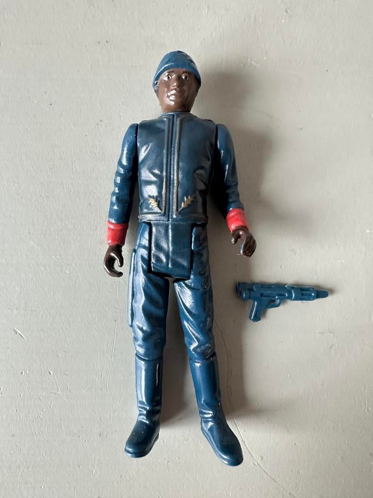 Star Wars vintage Bespin Guard black Kenner, Ophalen of Verzenden, Zo goed als nieuw, Actiefiguurtje