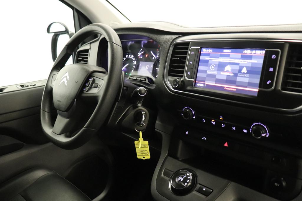 Citroën Jumpy 2.0 BlueHDI 122 PK Automaat EURO 6 - Airco -, Gebruikt, 4 cilinders, Citroën, Leder en Stof